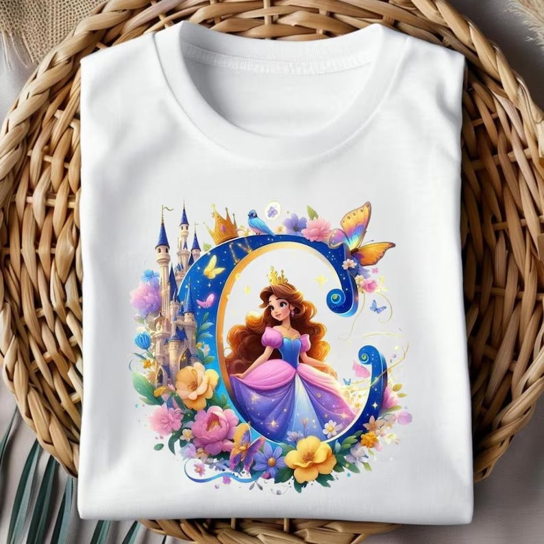 Princess Alphabet PNG Bundle (A-Z Clipart)